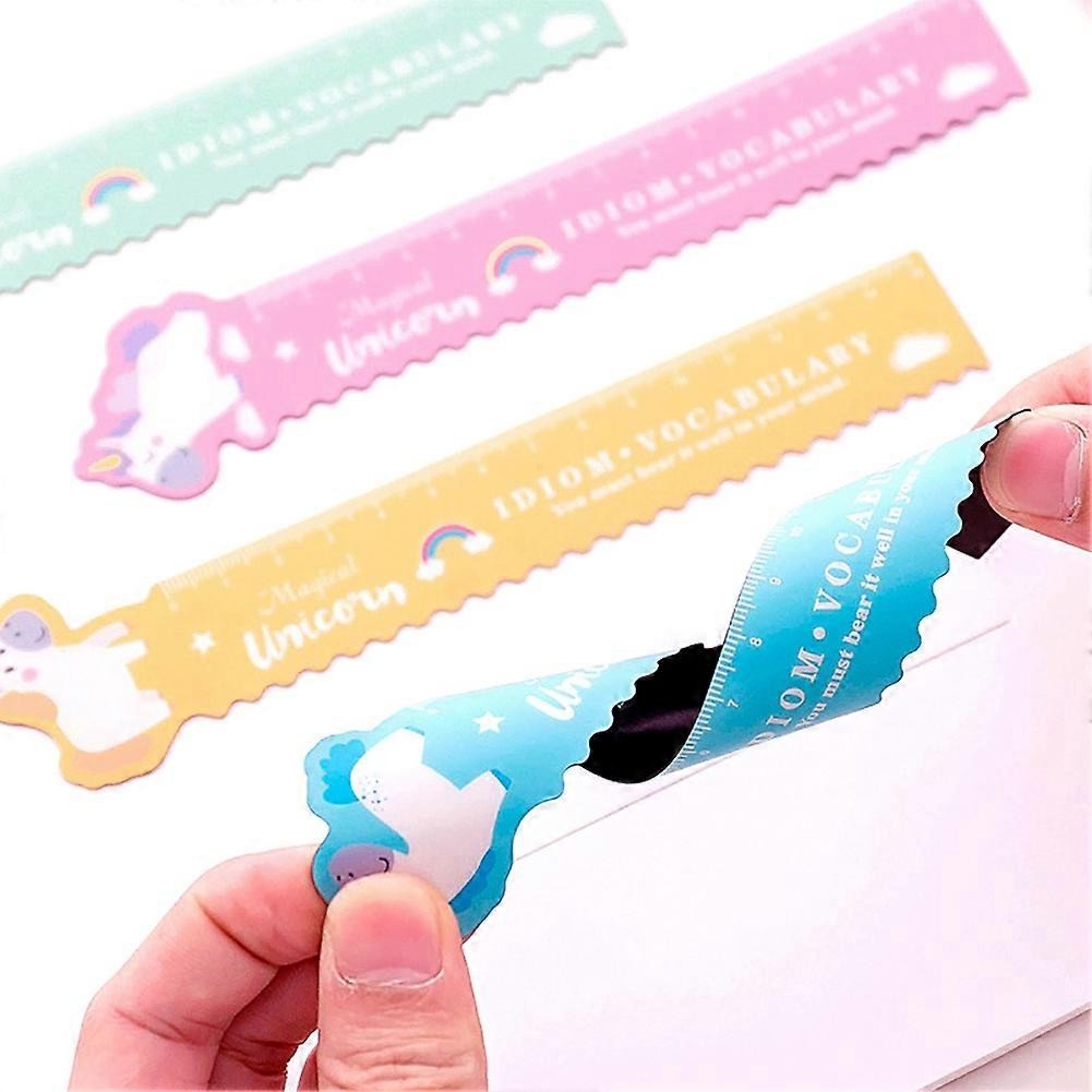 pravítko 15 cm soft PVC unicorn