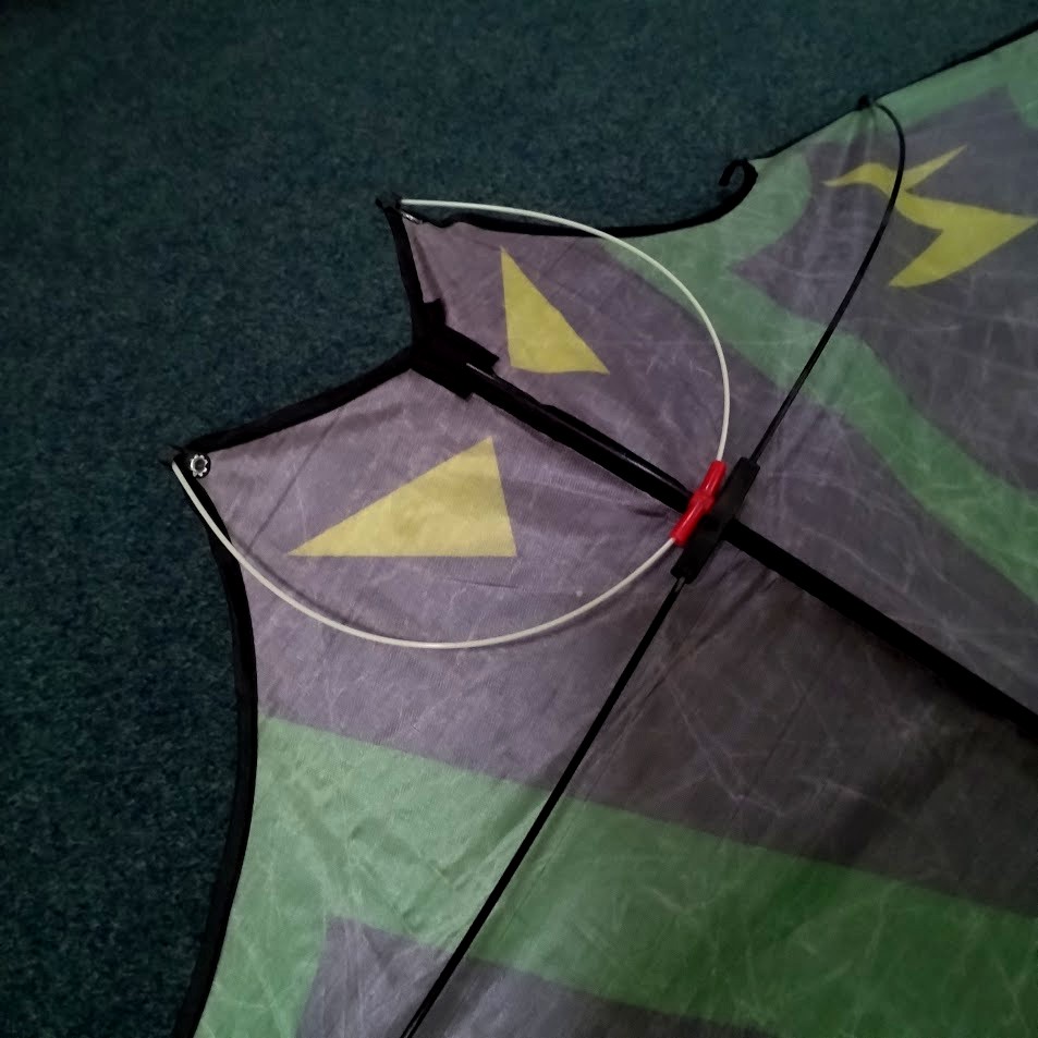 létající drak 135x55+130cm polyester