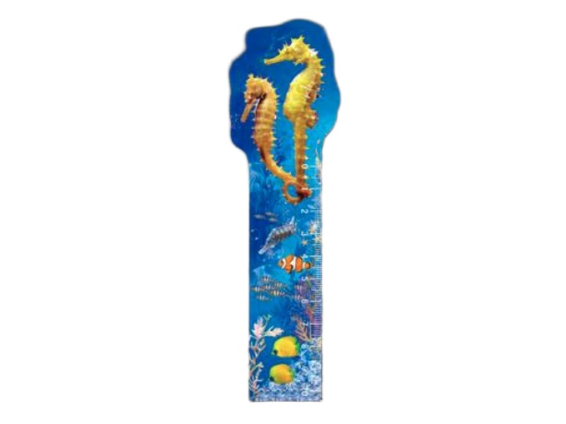pravítko 10cm 3D obrázek s násobilkou-147 koník