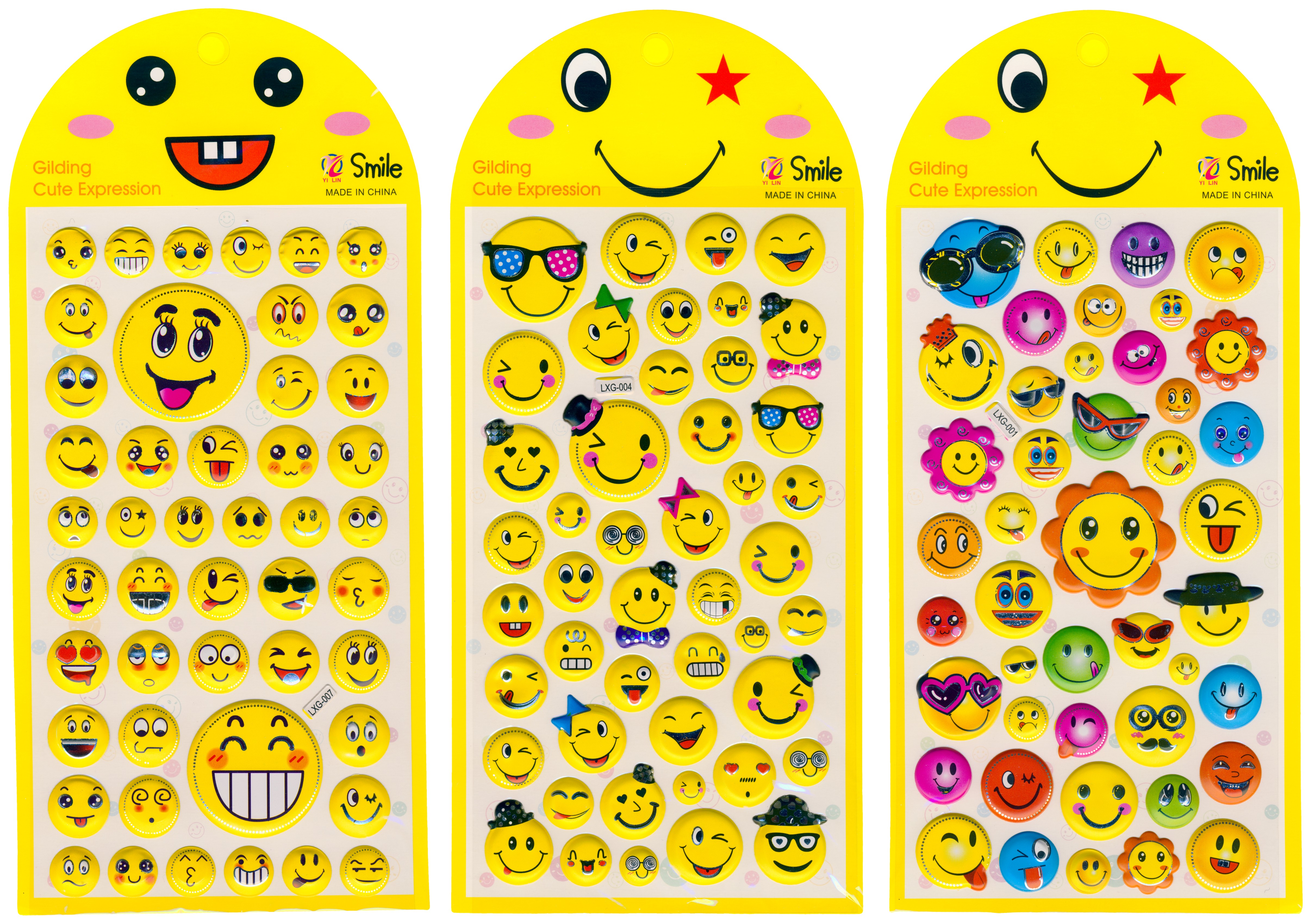 samolepky emoji 10x24 cm