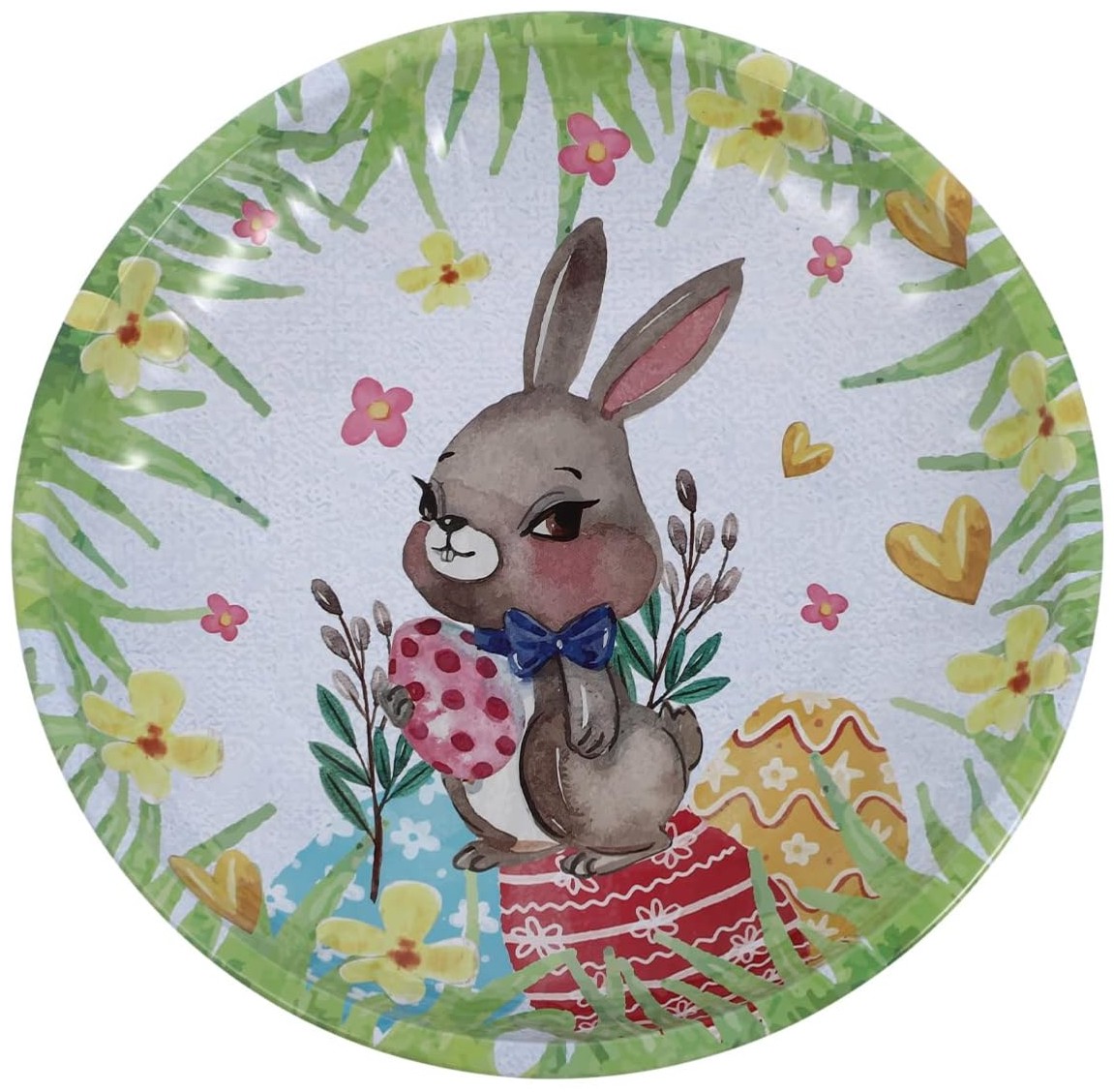 miska kovová kulatá 19,3x2,5cm velikon.