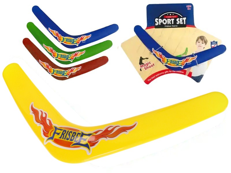 frisbee - bumerang 30x13cm plast