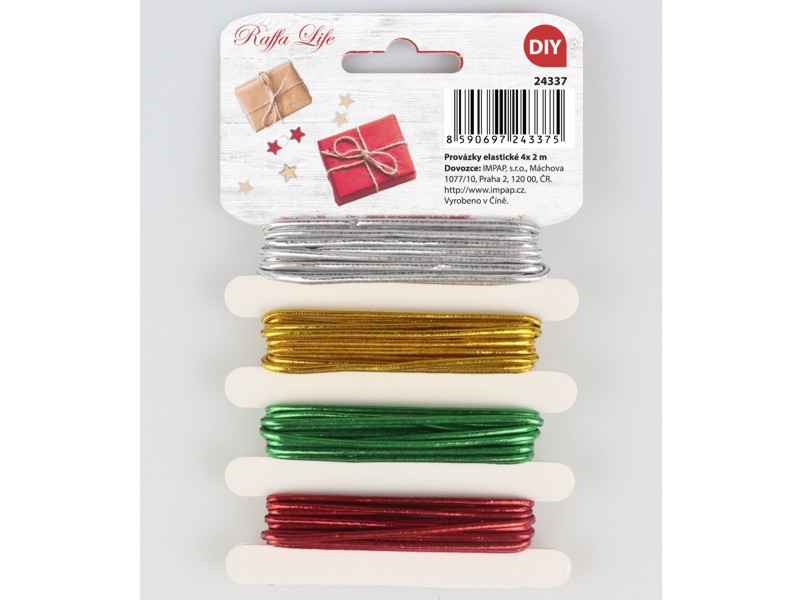provázky elastické 4x2m