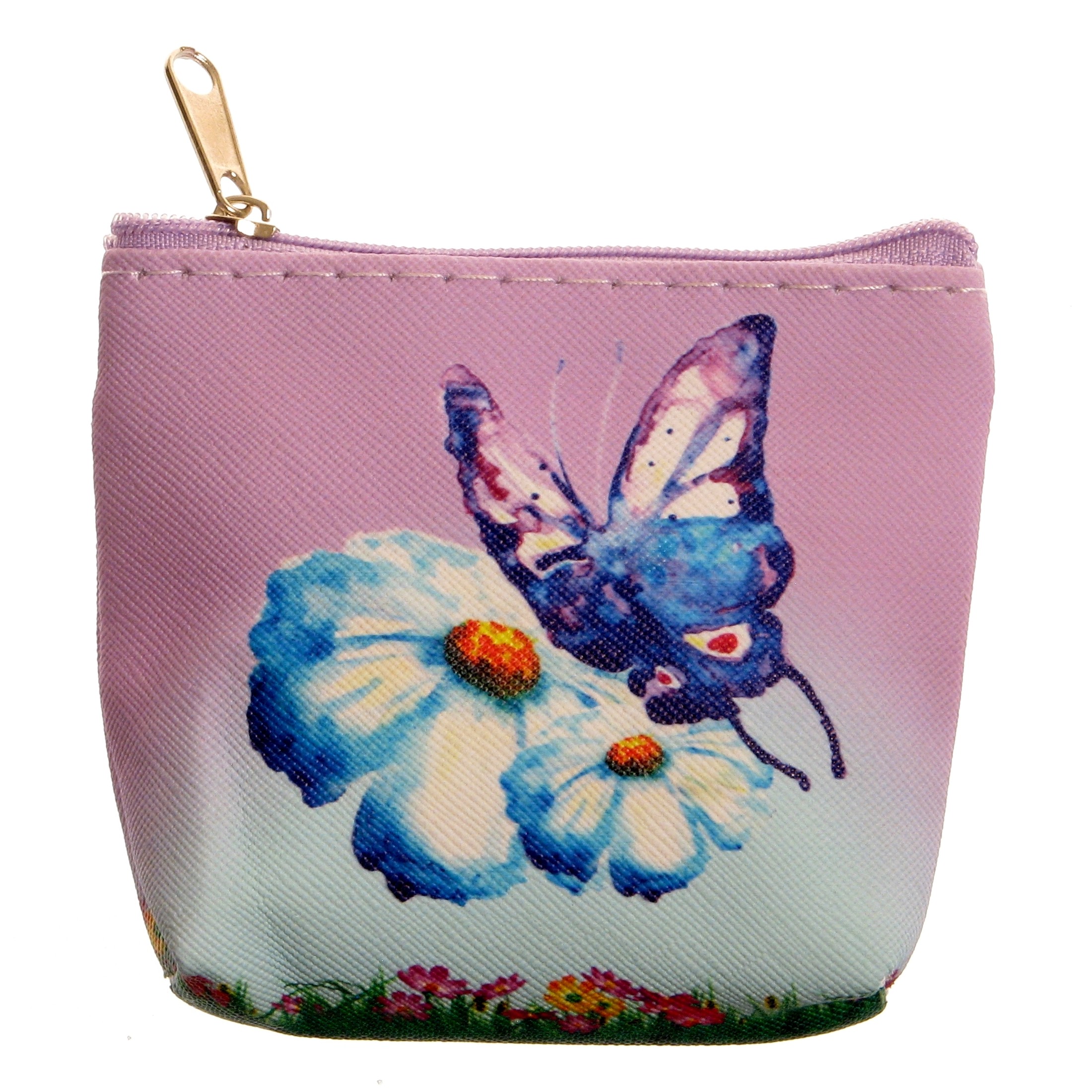 peněženka PU 11x9x2cm s potiskem-motýl
