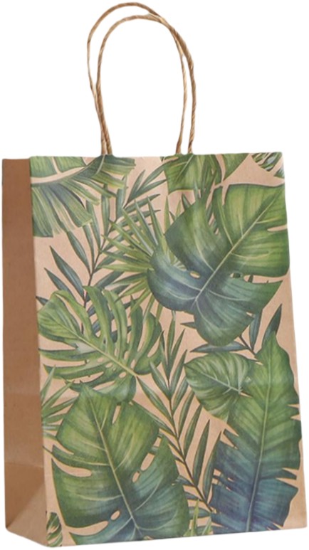 taška Craft hnědá-potisk 21x27x11-7909
