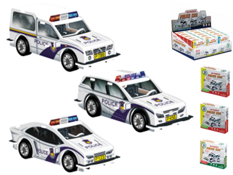 model 3D puzzle Pull funkční papír/PU-223 policie