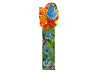pravítko 10cm 3D obrázek s násobilkou-205 motýl