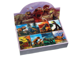 bloček 64x82 mm 40 listů 3D obrázek-dino 095