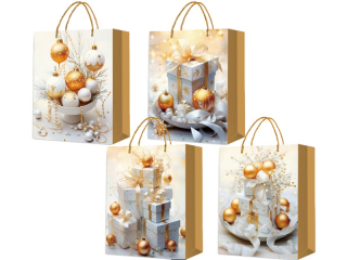 taška LUX 210g 26x32x10cm L Vánoce-4145