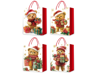 taška LUX 210g 26x32x10cm L Vánoce-4151