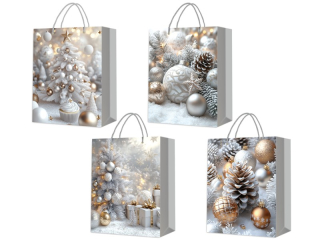 taška LUX 210g 26x32x10cm L Vánoce-4209