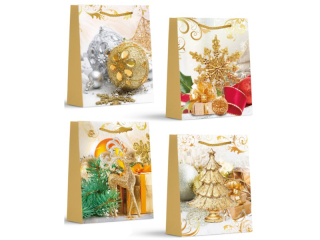 taška LUX 210g 26x32x10cm L Vánoce-5655