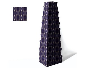 krabice 10ks LUX 19x13x7,5-37,5x29x16cm-M88
