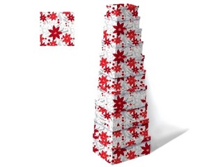 krabice 10ks 19x13x7,5-37,5x29x16cm ván.-172