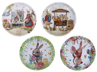 miska kovová kulatá 19,3x2,5cm velikon.