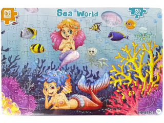 puzzle s okrajem 42x28cm 120dílků-moře