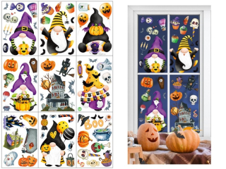 dekorace okenní 20x30cm Halloween