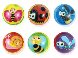 míček 63mm PU-hmyz