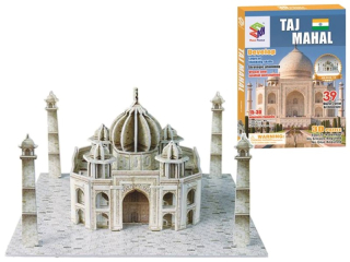 model 3D puzzle světové stavby papír/PU-245 Taj M.
