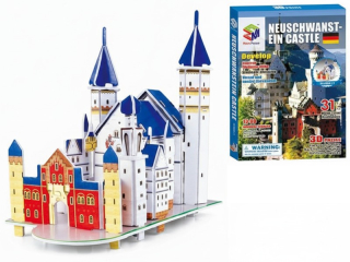 model 3D puzzle světové stavby papír/PU-243 Neusch