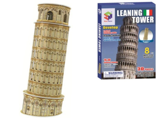 model 3D puzzle světové stavby papír/PU-241 Pisa