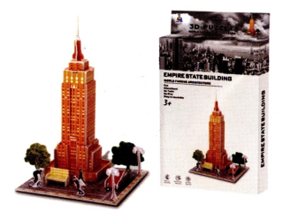 model 3D puzzle světové stavby papír/PU-30 Empire