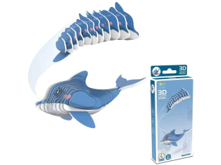 model 3D puzzle zvířátka-45A delfín