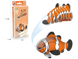 model 3D puzzle zvířátka-45C ryba