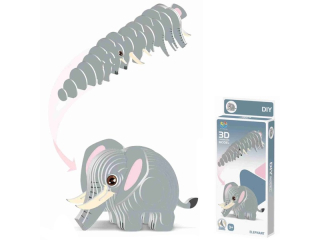 model 3D puzzle zvířátka-46E slon
