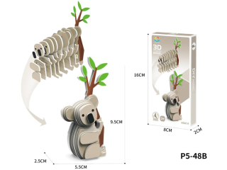 model 3D puzzle zvířátka-48B koala