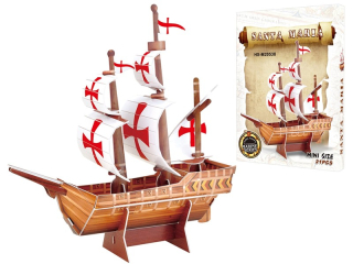 model 3D puzzle lodě-23 St Maria