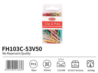 sponky 50mm vinyl 30ks PVC box